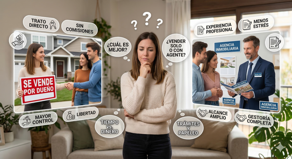 venta directa vs inmobiliaria 